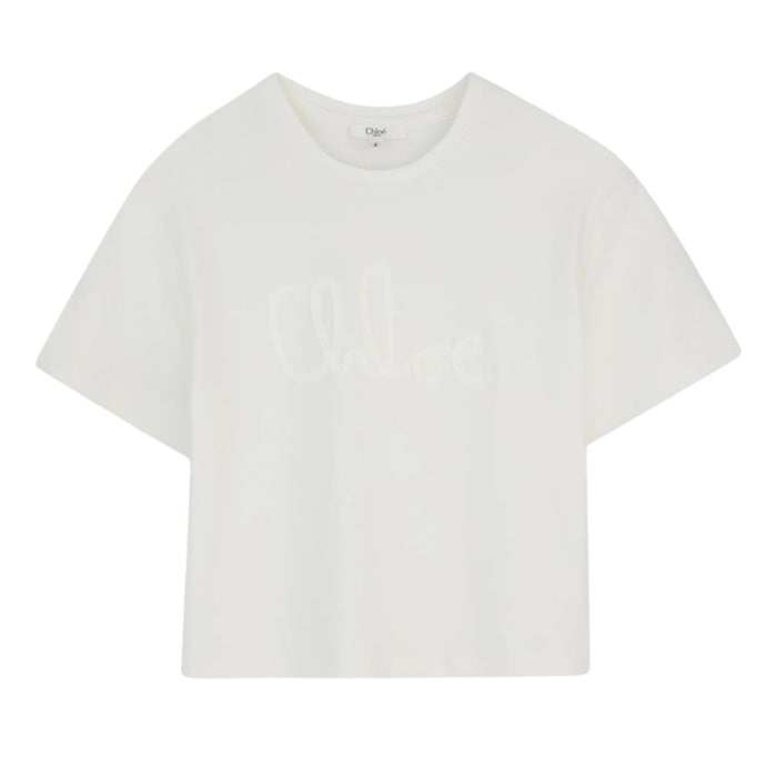Ivory Script Tonal Logo T-Shirt