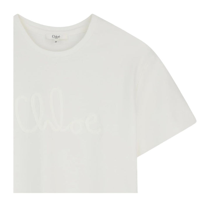 Ivory Script Tonal Logo T-Shirt