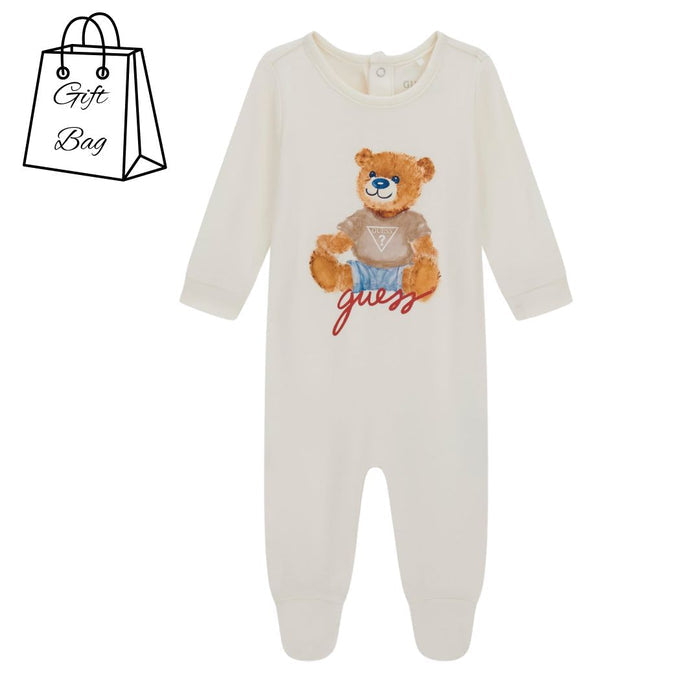 Ivory Teddy Babygrow