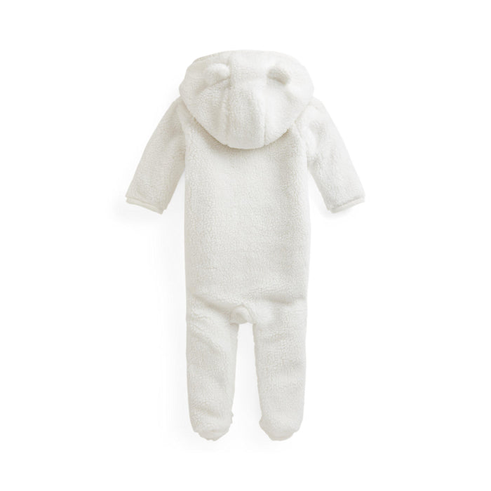 Ivory Teddy Pramsuit