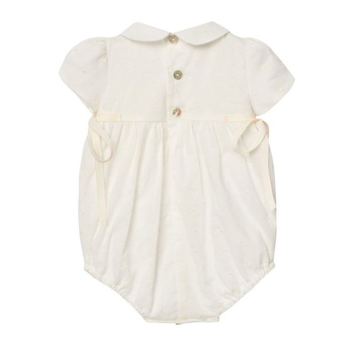Ivory Unisex Romper