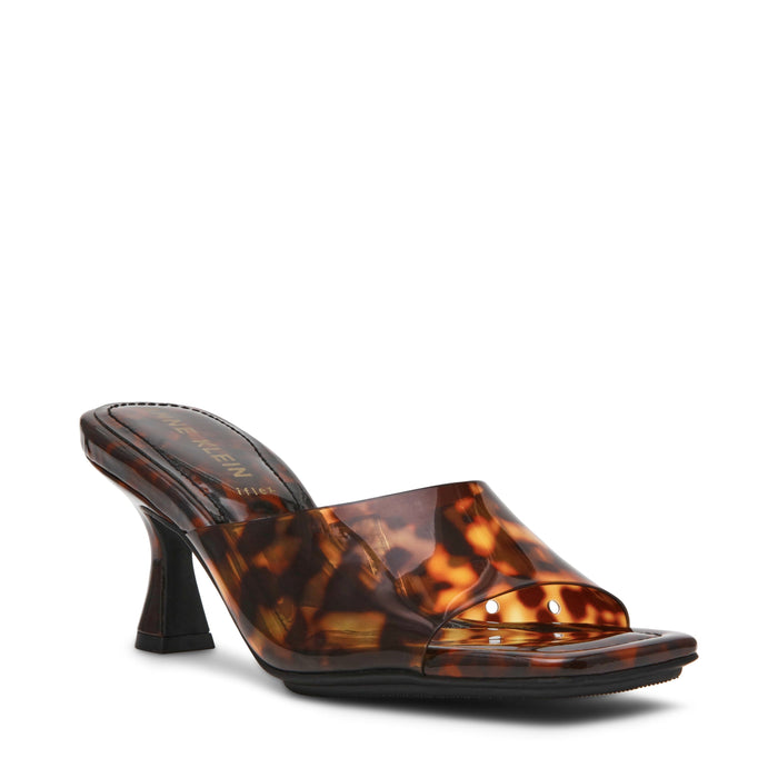 Anne Klein Tortoise Jerilyn Heeled Mule