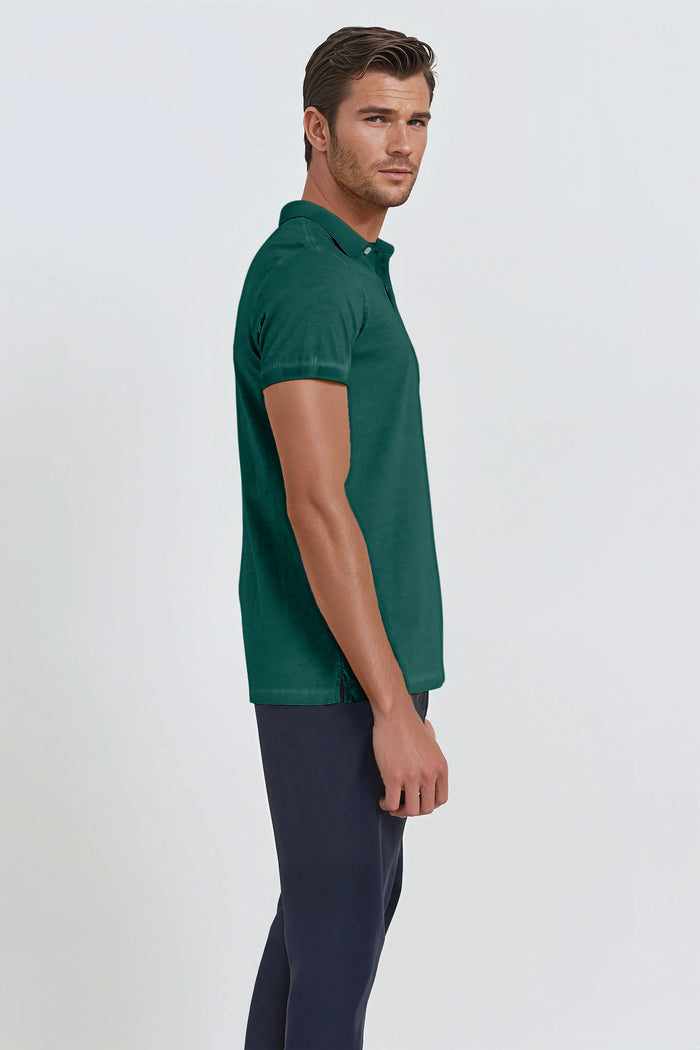 Jersey Polo - Lagoon