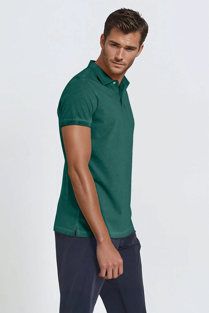 Jersey Polo - Lagoon