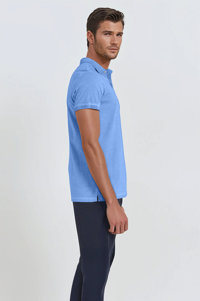 Jersey Polo - Santorini