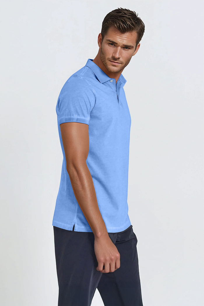 Jersey Polo - Santorini