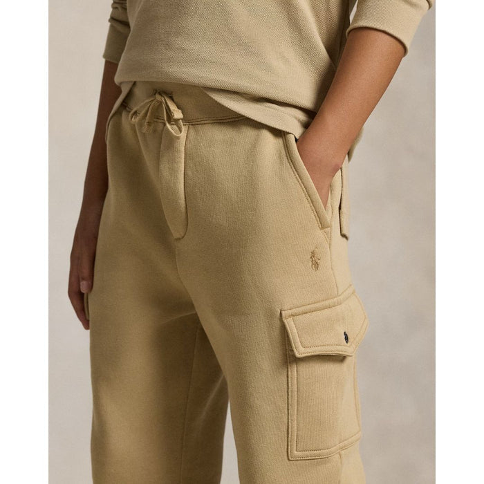 Khaki Cargo Hoodie Tracksuit