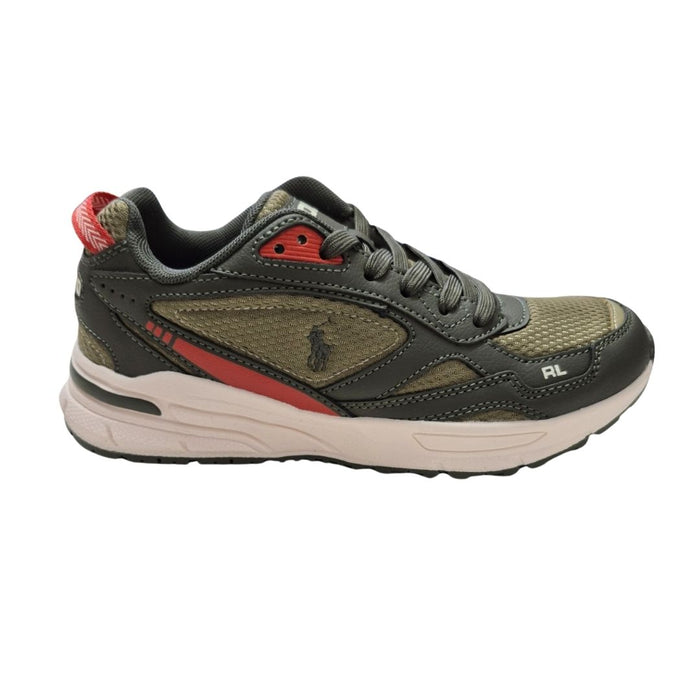 Khaki & Olive "Trackster" Trainers