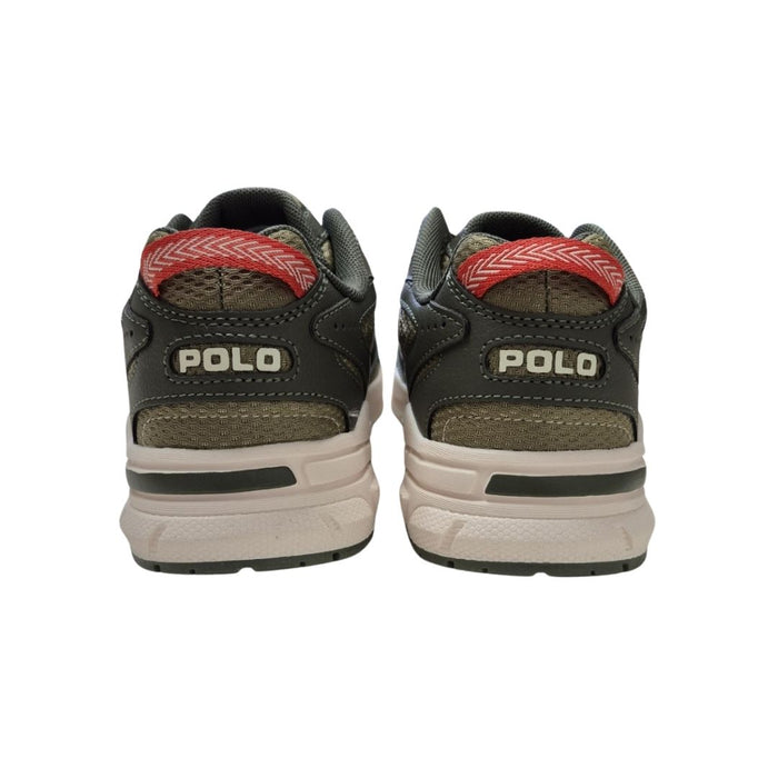 Khaki & Olive "Trackster" Trainers