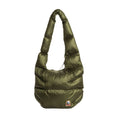 Khaki Padded Crossbody Bag