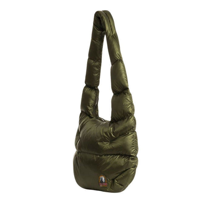 Khaki Padded Crossbody Bag