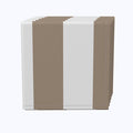 Khaki & White Cabana Stripe Napkins