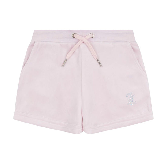 Lavender Velour Shorts