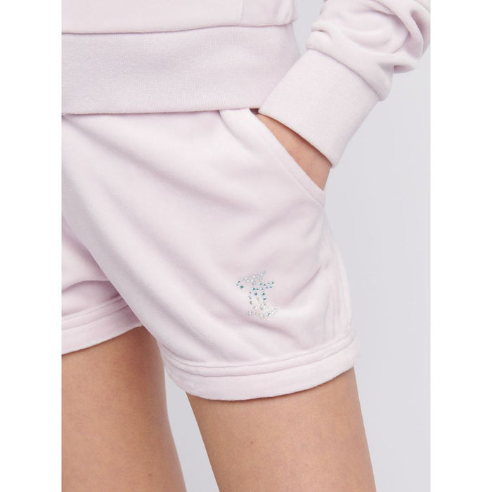 Lavender Velour Shorts