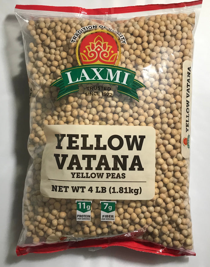 Laxmi Whole Yellow Peas (ပဲပြုတ်ပဲ) - Myanmar Food USA