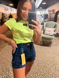 Layered Hem Short