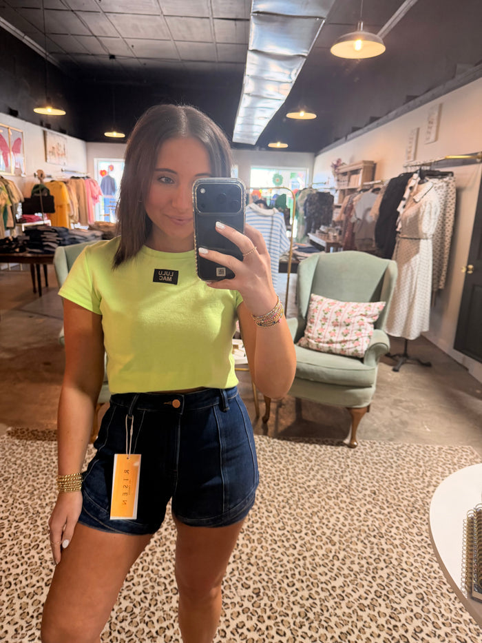Layered Hem Short