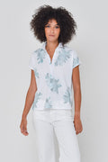 Leaf Art Summer Love Polo in Water - Polos