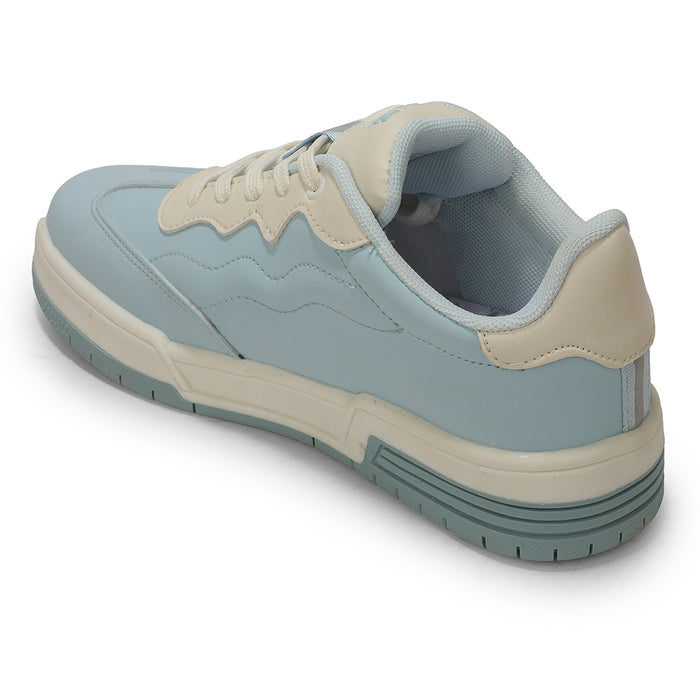 Leap7X ACTO109E Blue Casual Lacing Sneakers for Women by Liberty