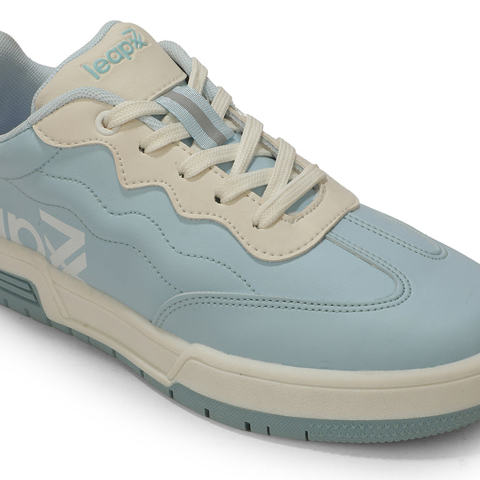 Leap7X ACTO109E Blue Casual Lacing Sneakers for Women by Liberty