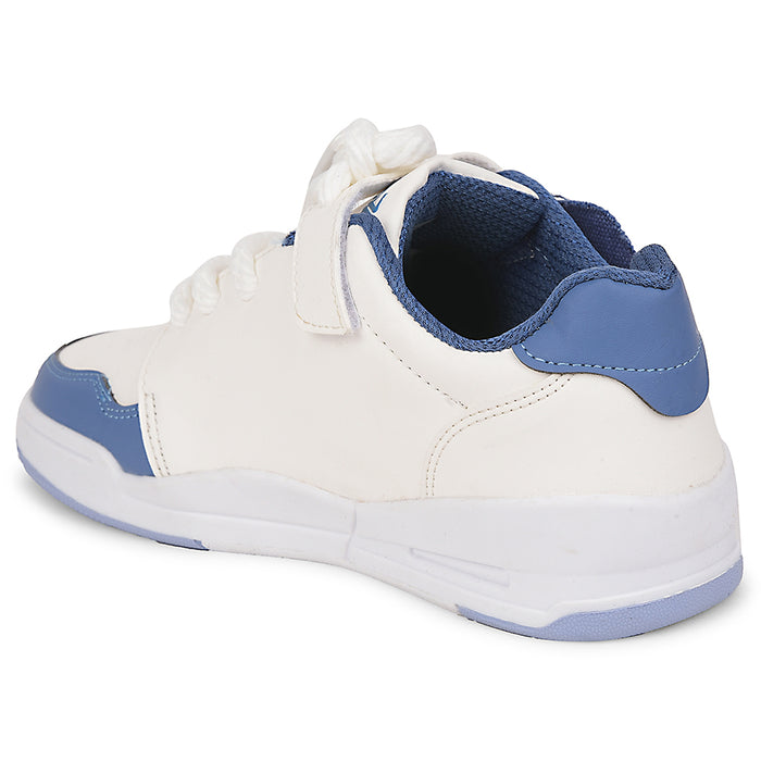Leap7x Blue Casual Lacing Sneakers For Kids ENVY-2 By Liberty