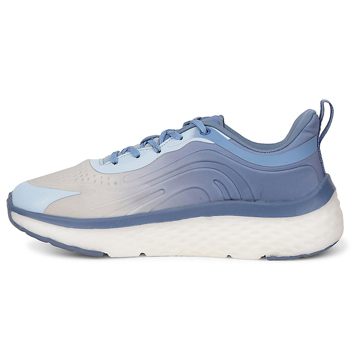 Leap7x Blue Sports Lacing Running Shoes For Men NITRUN-10 By Liberty