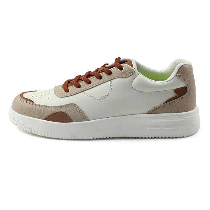 Leap7x Brown Casual Lacing Sneakers For Men AMAZER-3E