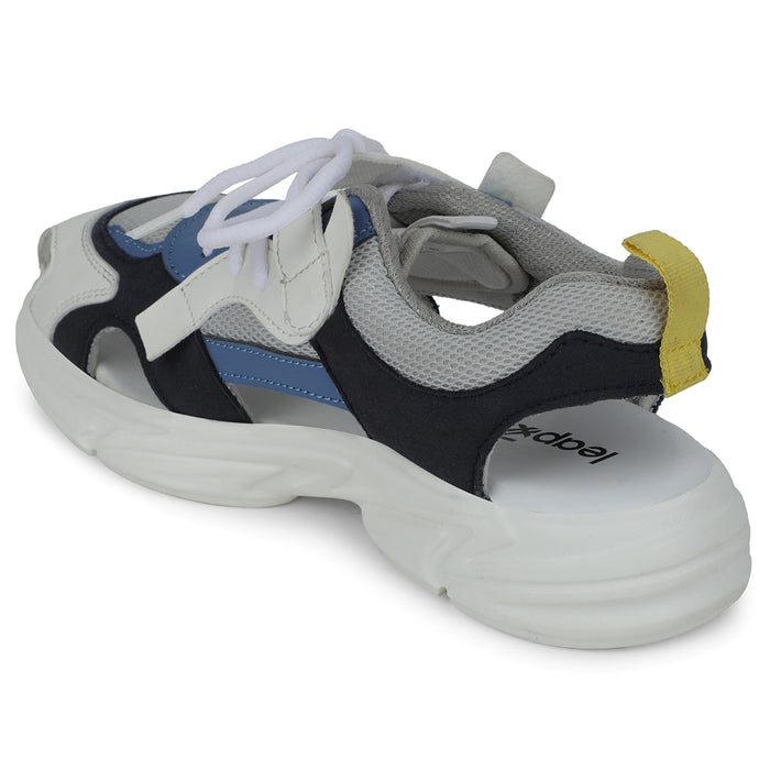 Leap7x Grey Casual Sandal For Kids CLOUDY-3E By Liberty