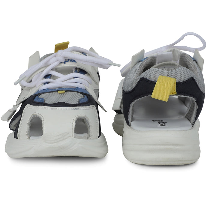 Leap7x Grey Casual Sandal For Kids CLOUDY-3E By Liberty