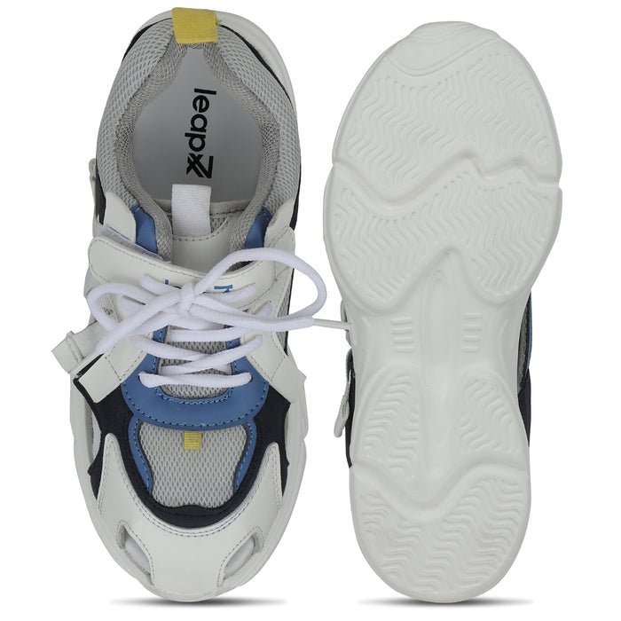 Leap7x Grey Casual Sandal For Kids CLOUDY-3E By Liberty