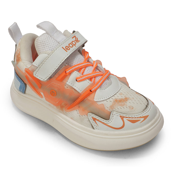 Leap7x MINIMILE-E Pink Sports Non Lacing Walking Shoes for Kids by Liberty