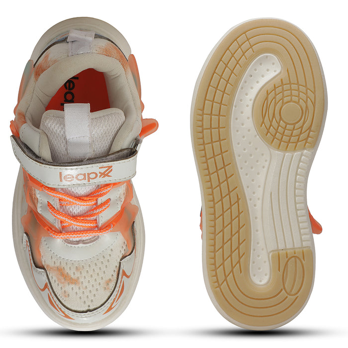 Leap7x MINIMILE-E Pink Sports Non Lacing Walking Shoes for Kids by Liberty