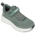 Leap7X Olive Green Sports Non Lacing Walking Shoes For Kids Cover 04 By Liberty