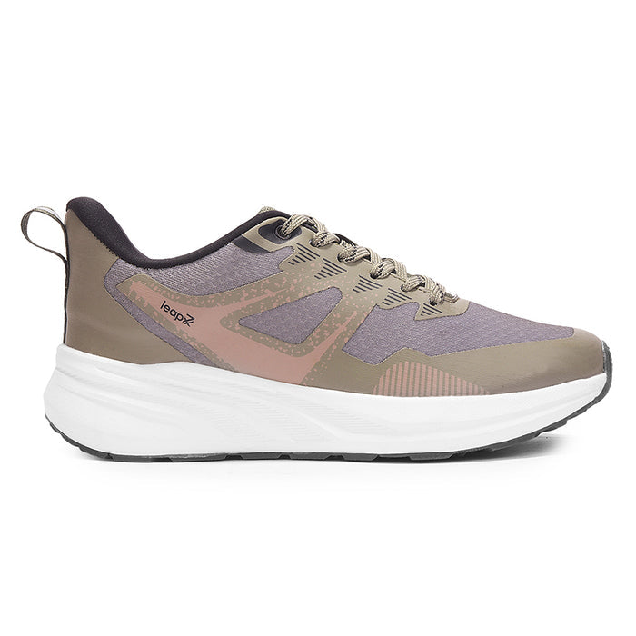 Leap7X Royalestpe Olive Green Sports Non Lacing Walking Shoes For Men By Liberty