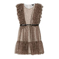 Leopard Print belted Dress