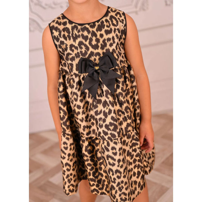 Leopard Print Tiered "Georgie" Dress & Top