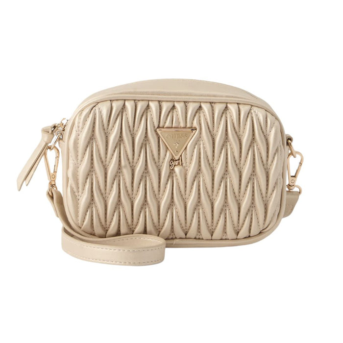 Light Gold Quilted Bag