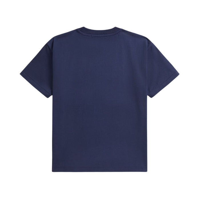 Light Navy Oversized Logo T-Shirt
