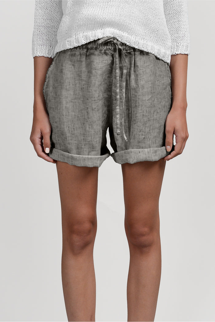 Linen Shorts - Dolphin