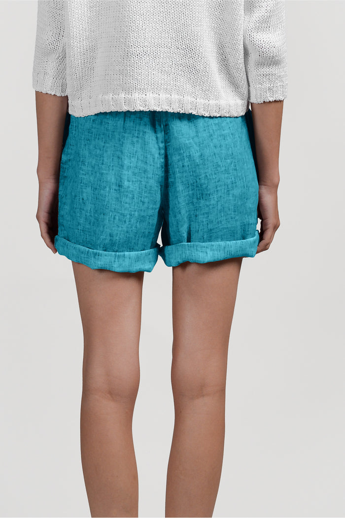 Linen Shorts - Nettuno