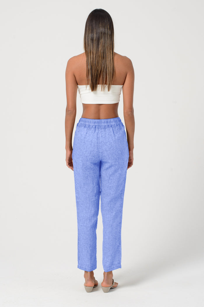 Linen Slacks - Bay