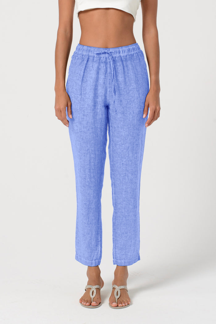 Linen Slacks - Bay