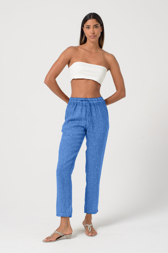 Linen Slacks - Oceano