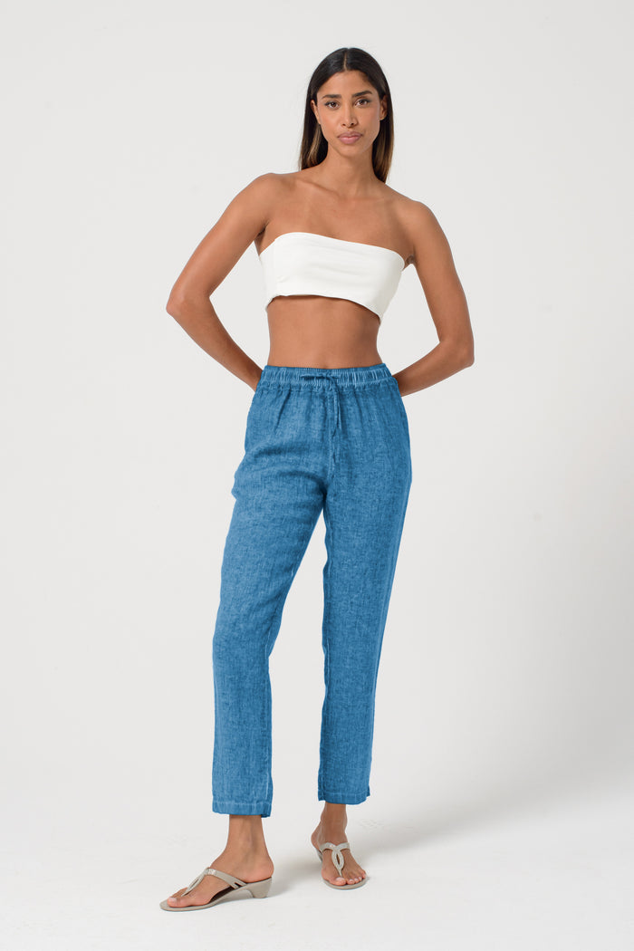 Linen Slacks - Profondo
