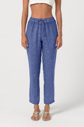Linen Slacks - Whale