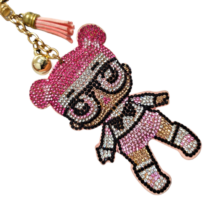 Llavero Muñeca Cristal
