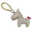 LLavero Pony Con Perlas Y Cristales