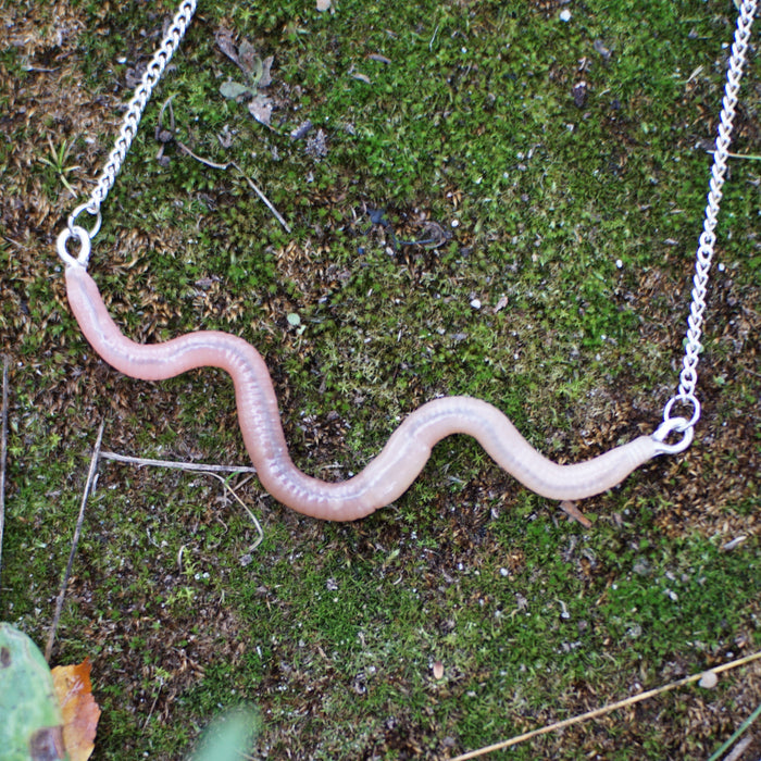 Long Worm Necklace