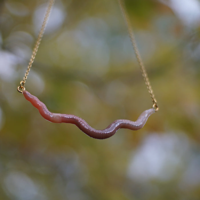 Long Worm Necklace