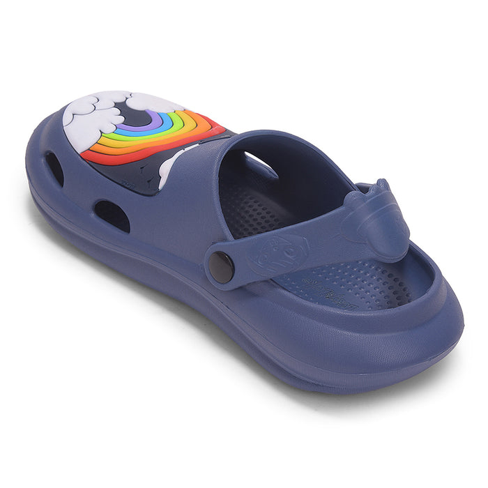 Lucy Luke Vivo 10 Blue Casual Clogs Sandal For Kids By Liberty